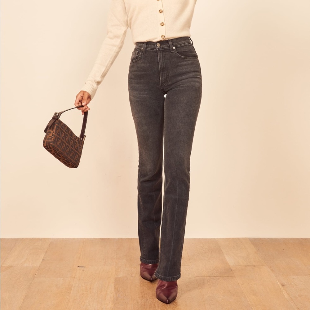 NWOT Reformation Peyton High Rise Bootcut Jeans